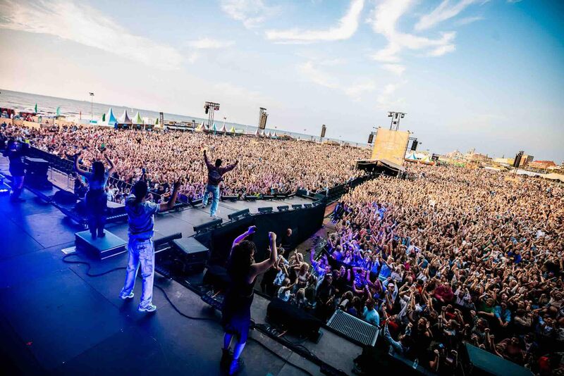 Strandconcerten LIVE ON THE BEACH groot succes!